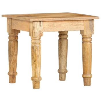 ARDEBO.de - Beistelltisch 43×43×40 cm Massivholz Mango