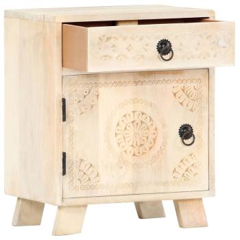 Nachttisch 40 x 30 x 50 cm Massivholz Mango