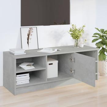 TV-Schrank Betongrau 102x35,5x36,5 cm Holzwerkstoff