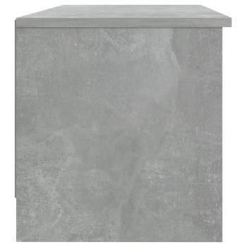 TV-Schrank Betongrau 102x35,5x36,5 cm Holzwerkstoff