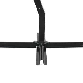 Ampelschirm mit Holz-Mast 400x300 cm Taupe