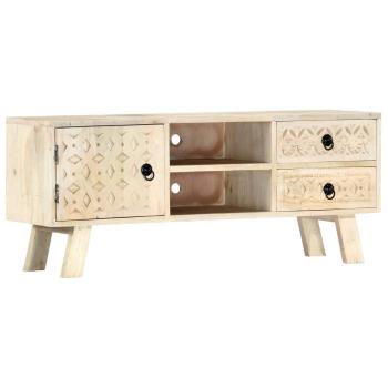 TV-Schrank 110 x 30 x 44 cm Massivholz Mango