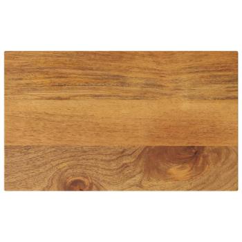 ARDEBO.de - Tischplatte 60x30x2,5 cm Rechteckig Massivholz Mango