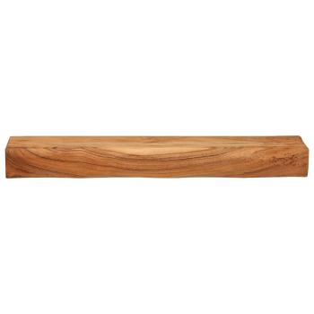 Wandregale 2 Stk. 80x17x8 cm Massivholz Akazie