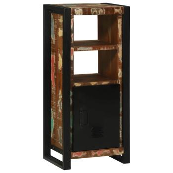 Badezimmermöbel Set 4 pcs Mehrfarbig Massives recyceltes Holz