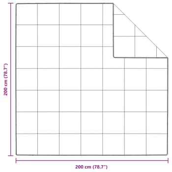 Bettdecke Sonstiges 3 pcs Weiß 200 x 200 cm Daunen