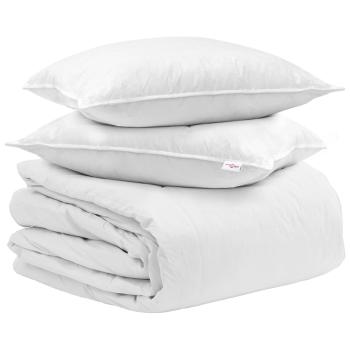 ARDEBO.de - Bettdecke Sonstiges 3 pcs Weiß 240 x 200 cm Daunen