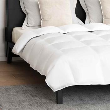 Bettdecke Sonstiges mit Kissen 3 pcs Weiß 200 x 220 cm Daunen