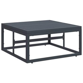 Gartensofa-set 13 stk. Schwarz Stahl