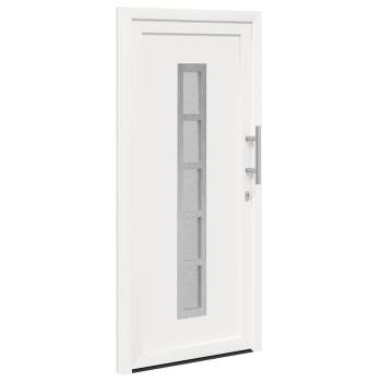 Vordertür Weiß 98 x 208 cm PVC
