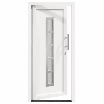 Vordertür Weiß 98 x 208 cm PVC