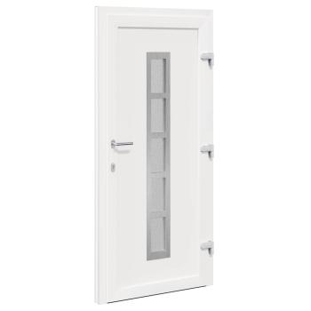 Vordertür Weiß 98 x 208 cm PVC