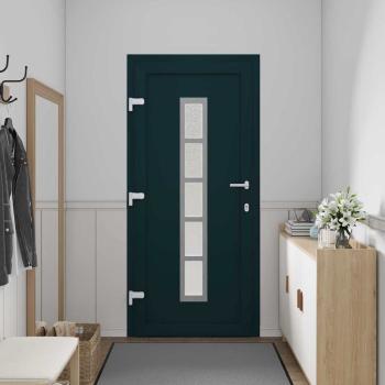 Vordertür Anthrazit 108 x 208 cm PVC