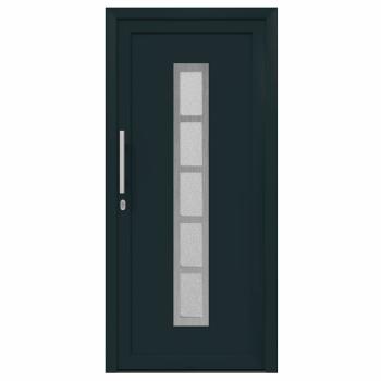 Vordertür Anthrazit 108 x 208 cm PVC