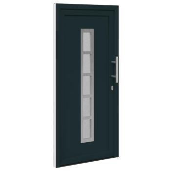 Vordertür Anthrazit 98 x 208 cm PVC