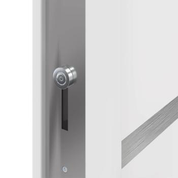 Vordertür Weiß 98 x 208 cm PVC