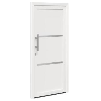 Vordertür Weiß 108 x 208 cm PVC