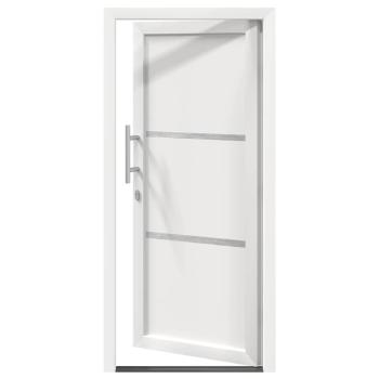 Vordertür Weiß 108 x 208 cm PVC