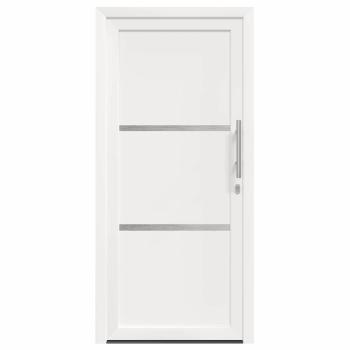 Vordertür Weiß 98 x 208 cm PVC