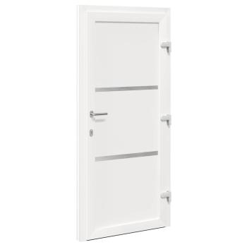 Vordertür Weiß 98 x 208 cm PVC
