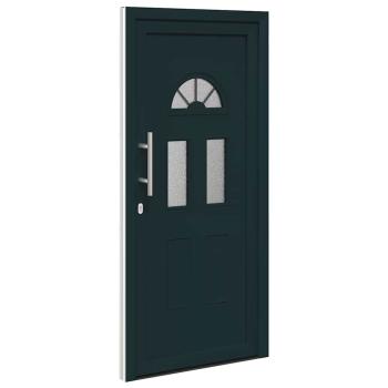 Vordertür Anthrazit 110 x 210 cm PVC