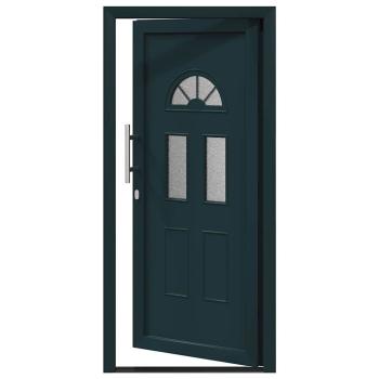 Vordertür Anthrazit 110 x 210 cm PVC