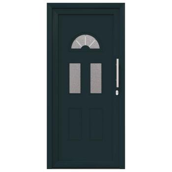 Vordertür Anthrazit 98 x 208 cm PVC