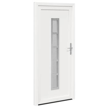 Vordertür Weiß 98 x 208 cm PVC