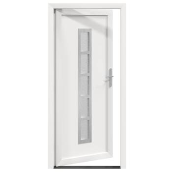 Vordertür Weiß 98 x 208 cm PVC