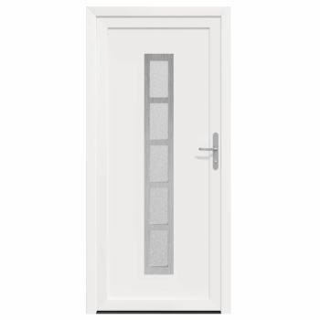 Vordertür Weiß 98 x 208 cm PVC