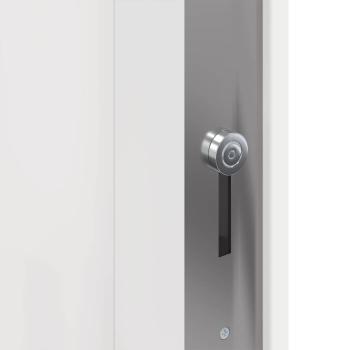 Vordertür Weiß 108 x 208 cm PVC