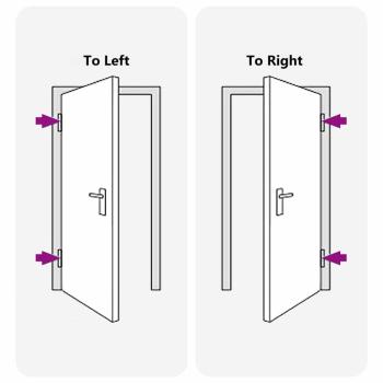 Vordertür Anthrazit 88 x 200 cm PVC