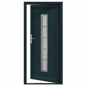 Vordertür Anthrazit 98 x 208 cm PVC