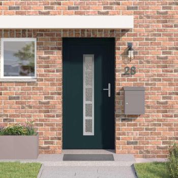 ARDEBO.de - Vordertür Anthrazit 98 x 200 cm PVC