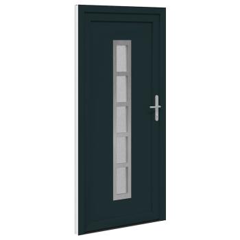 Vordertür Anthrazit 98 x 208 cm PVC