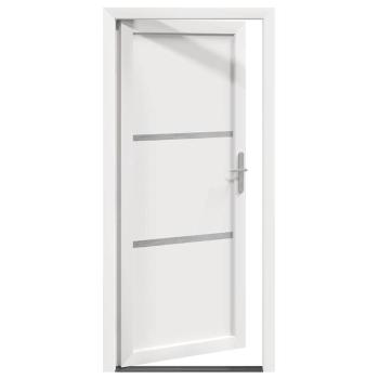 Vordertür Weiß 98 x 208 cm PVC