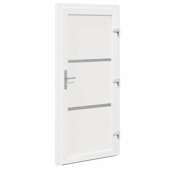 Vordertür Weiß 98 x 208 cm PVC