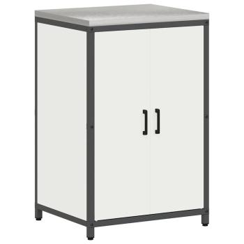 Küchenaufbewahrungsset mit Regal Sonstiges mit Speicher mit Tür 3 pcs Weiß 210 x 50 x 92 cm