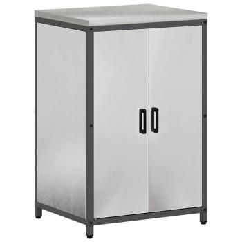 Küchenaufbewahrungsset 3 pcs Silber 210 x 50 x 92 cm Edelstahl
