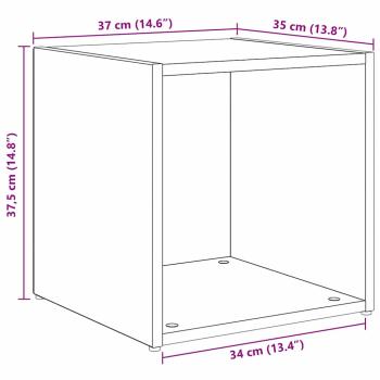 TV-Schrank Set mit Regal mit Speicher 6 pcs Schwarze Eiche Holzwerkstoff