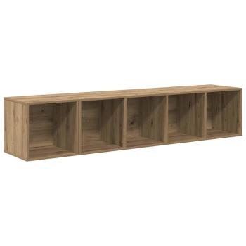 TV-Schrank Set 2 pcs Eiche handwerklich 37 x 37 x 142,5 cm