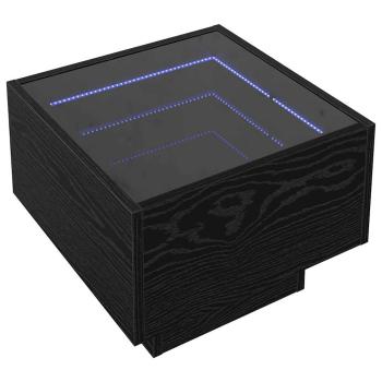 Badschrank Schwarze Eiche 40 x 40 x 30 cm Engineered Wood, Glas