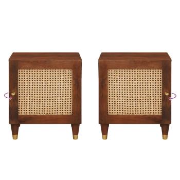 Nachttische 2 pcs 40 x 33.5 x 46 cm