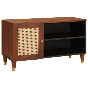 ARDEBO.de - Medienlagerungsschränke & Regale mit Regal mit Speicher mit Tür Braun
