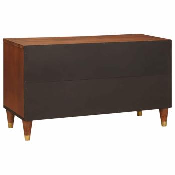 Medienlagerungsschränke & Regale mit Regal mit Speicher mit Tür Braun
