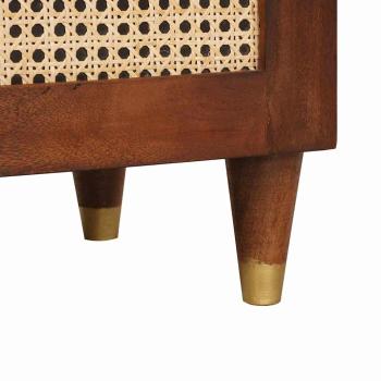 Medienlagerungsschränke & Regale mit Regal mit Speicher mit Tür Braun