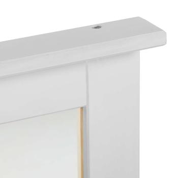 Spiegel VIGO Antik Weiß 55,5 x 5 x 70 cm Massivholz Kiefer