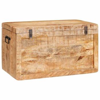 Aufbewahrungsbox Braun 70 x 35 x 40 cm massives Mangoholz