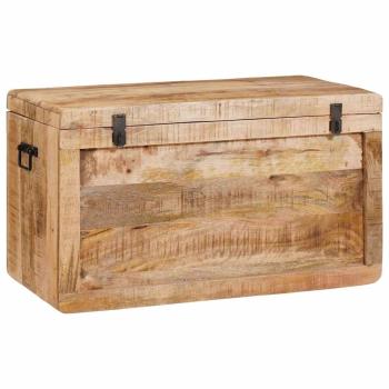 Aufbewahrungsbox Braun 70 x 35 x 40 cm massives Mangoholz