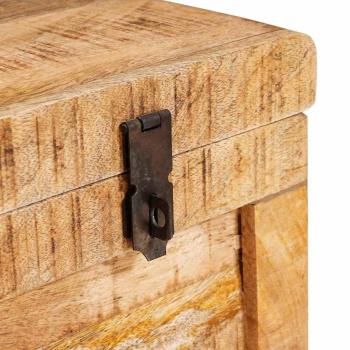 Aufbewahrungsbox Braun 70 x 35 x 40 cm massives Mangoholz